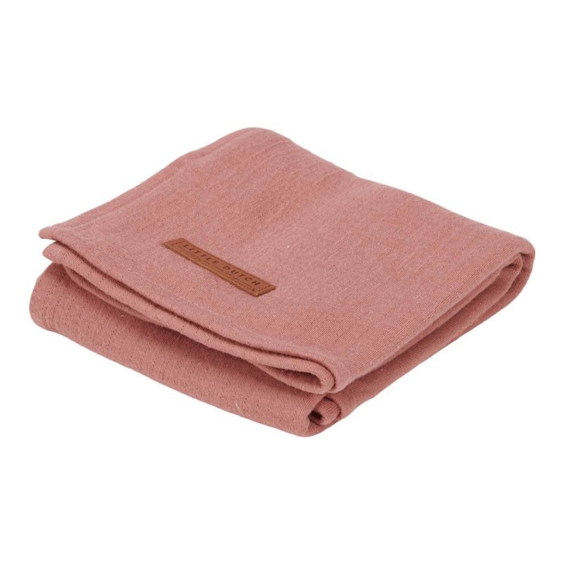 Swaddle pure pink blush Little Dutch Muslin Little Dutch