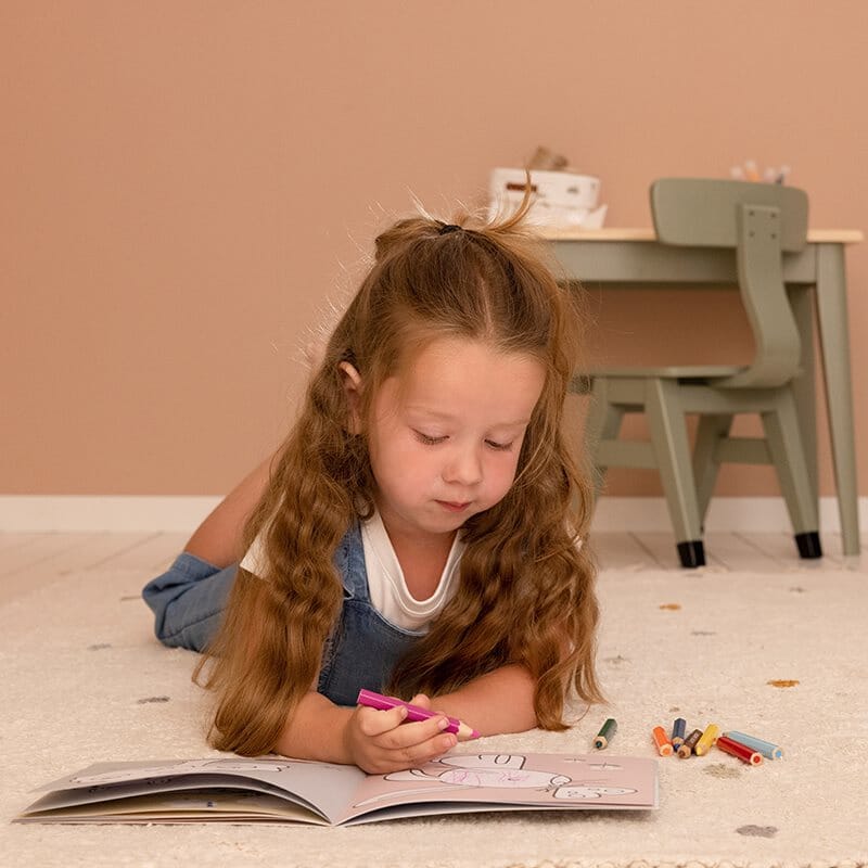 Lápis de cor + afia Little Dutch