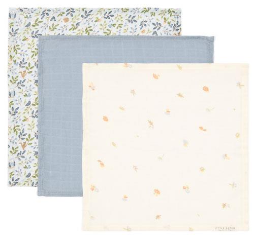 Conjunto 3 toalhitas de musselina forest friends