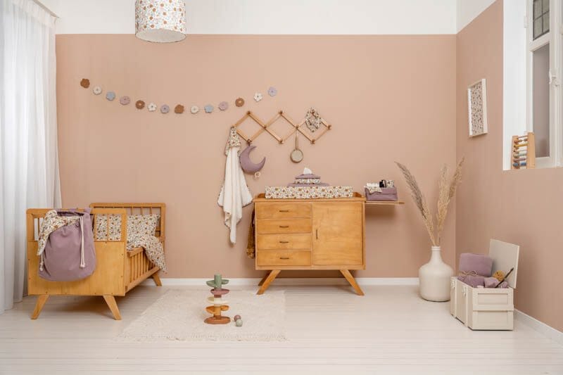 Saco de arrumação de brinquedos pure mauve accessories Little Dutch