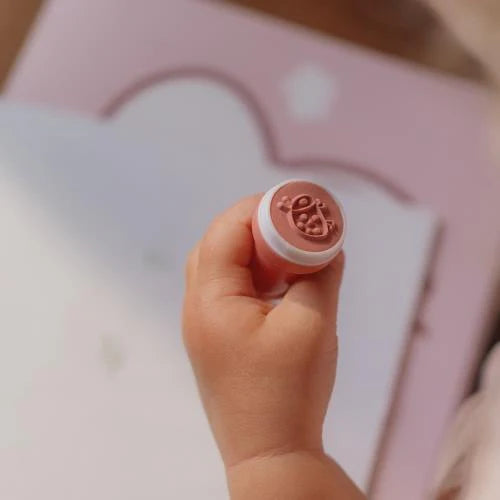 16 Carimbos autotintados - fairy garden