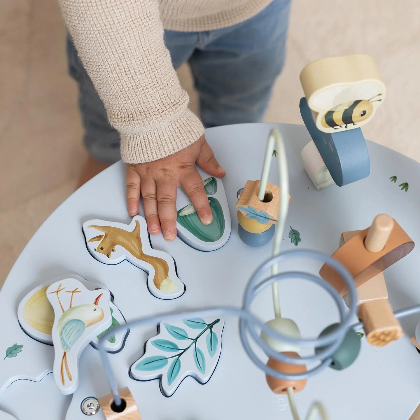Mesa de atividades Forest Friends