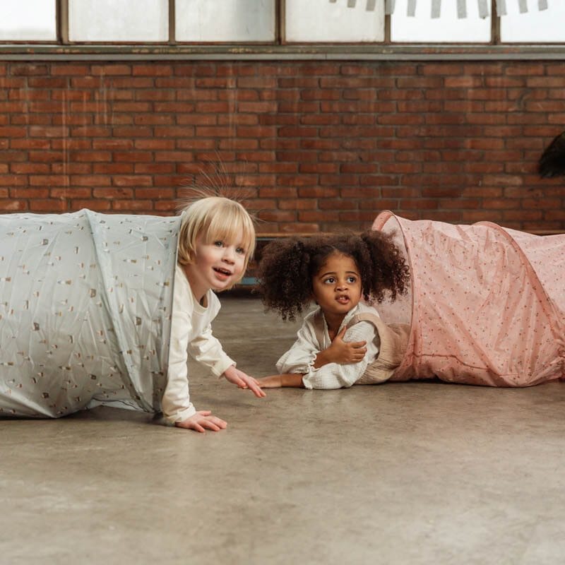 Tunel de atividades little pink flowers Toys Little Dutch