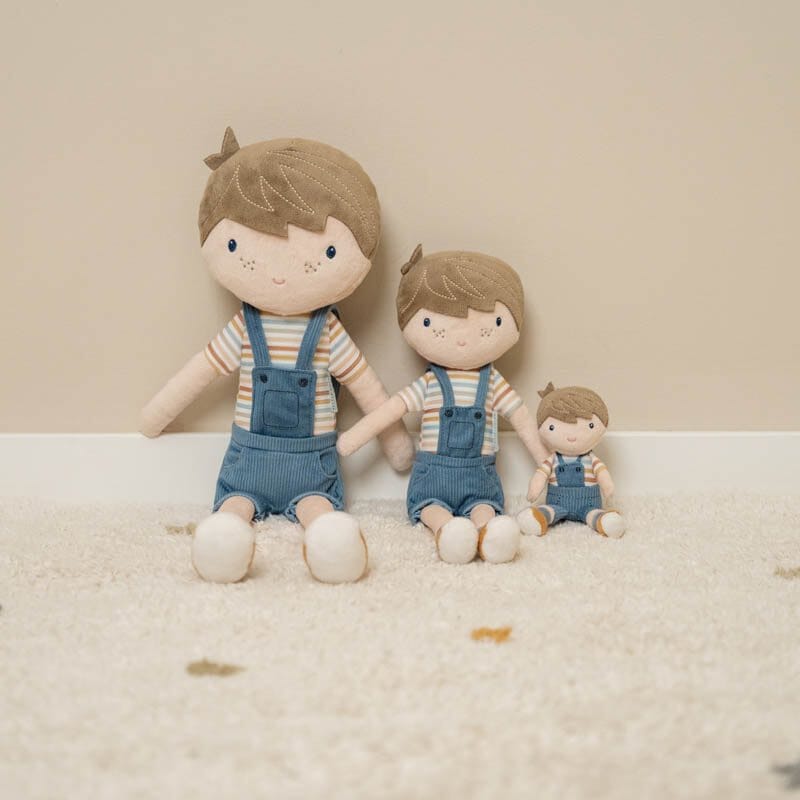 Boneco Jim stripes grande Toys Little Dutch