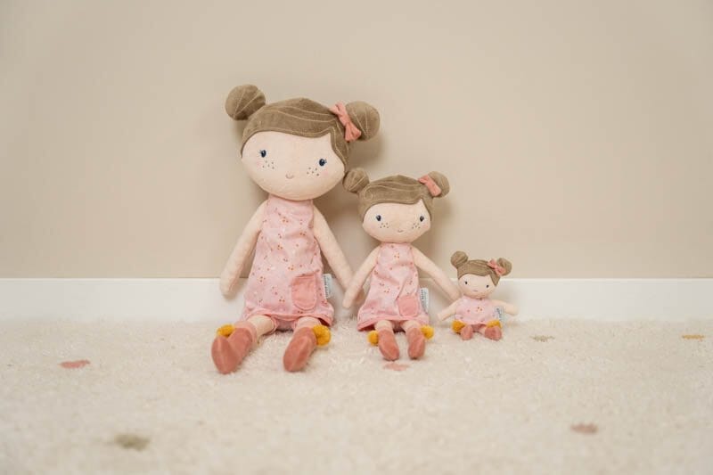 Boneca Rosa grande little pink flowers Toys Little Dutch