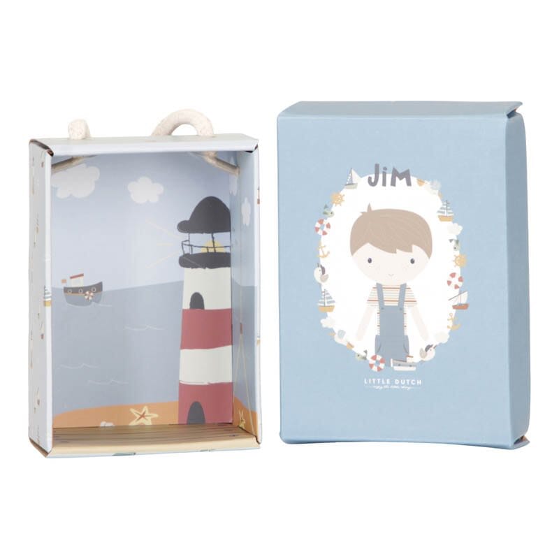 Boneco Jim pequeno stripes Toys Little Dutch