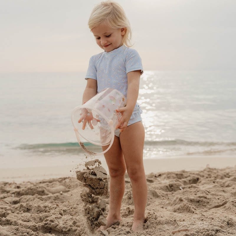 Balde de praia flowers & butterflies Little Dutch
