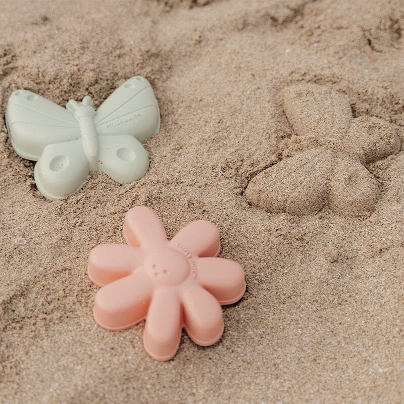 Conjunto de praia flowers & butterflies Little Dutch