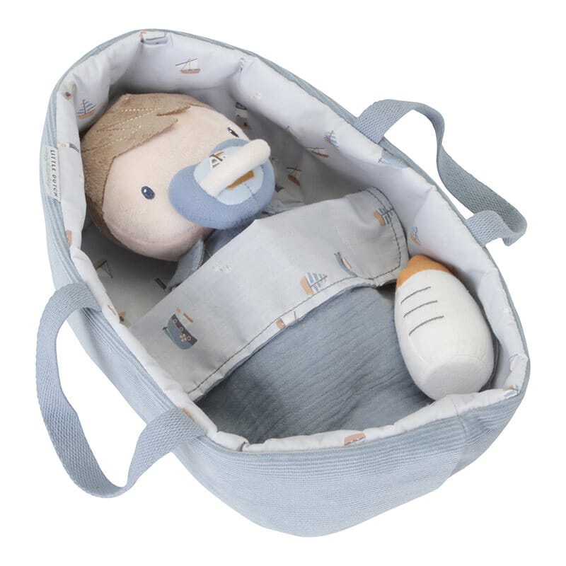 Bebé Jim na alcofa Toys Little Dutch