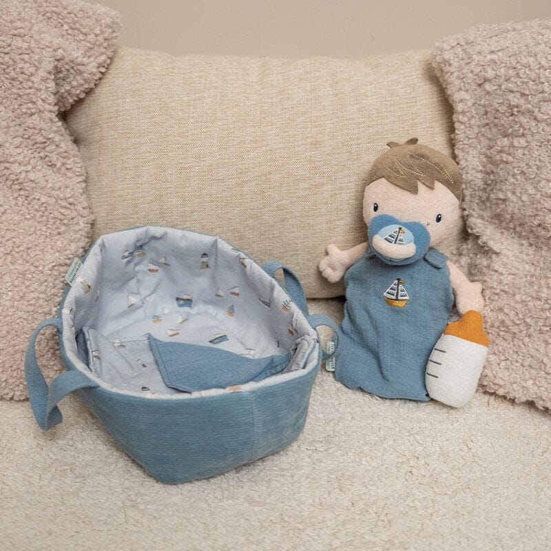 Bebé Jim na alcofa Toys Little Dutch