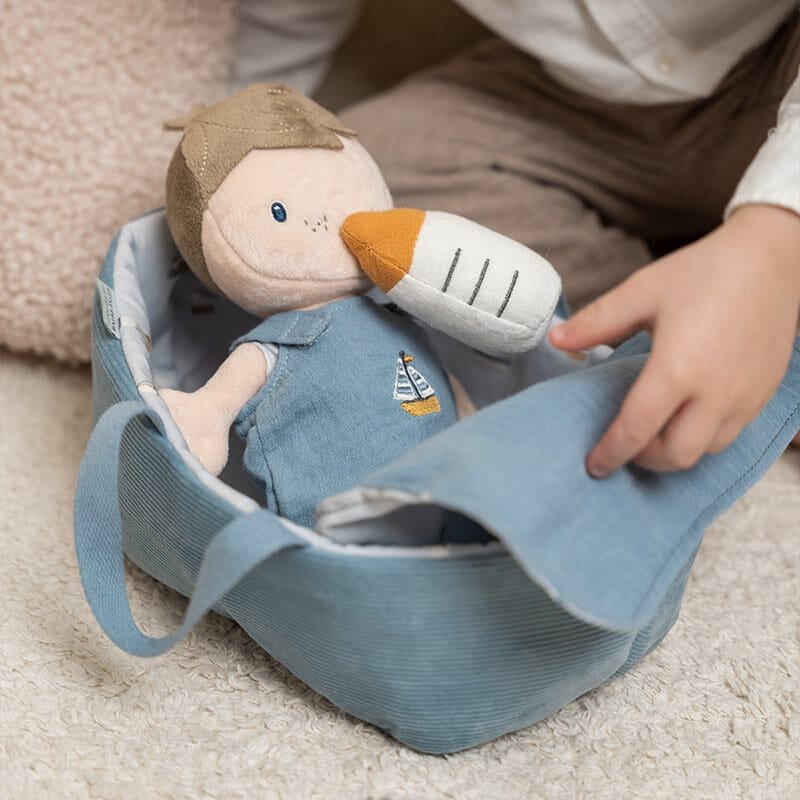 Bebé Jim na alcofa Toys Little Dutch