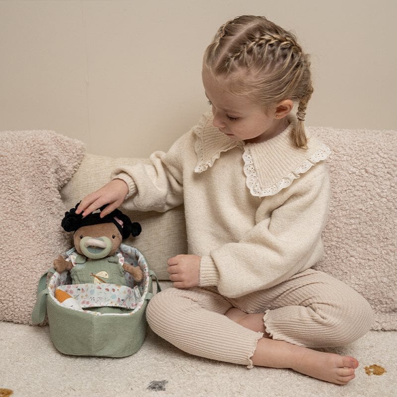 Bebé Evi na alcofa Toys Little Dutch