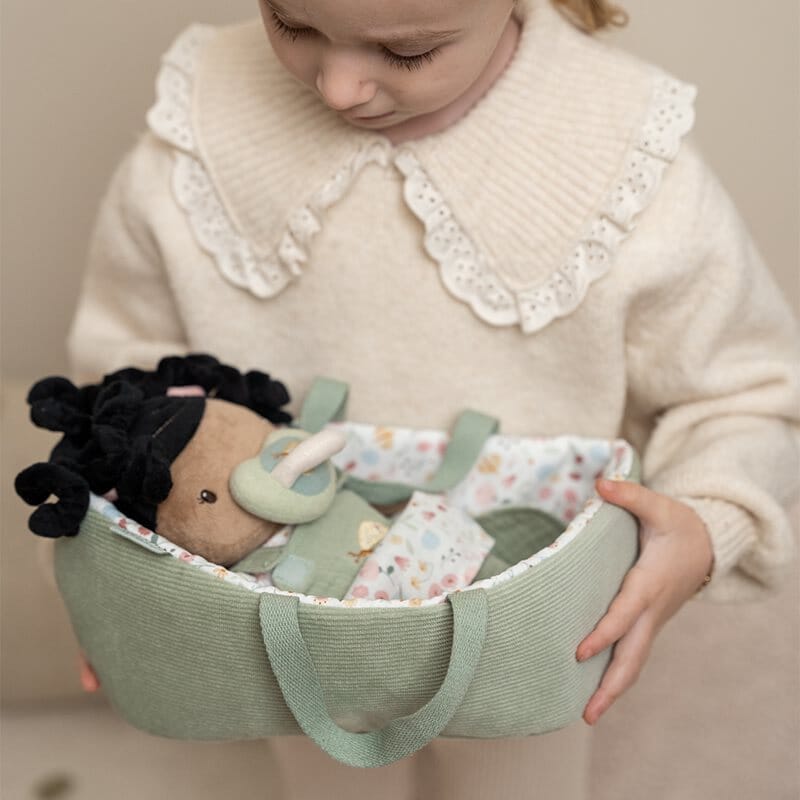 Bebé Evi na alcofa Toys Little Dutch