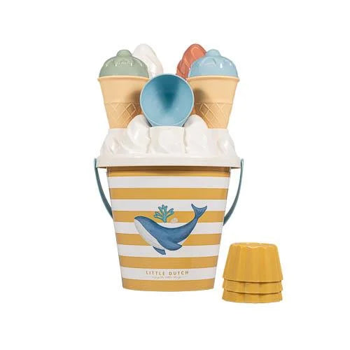 Conjunto de brinquedos de praia gelado ocean dreams blue