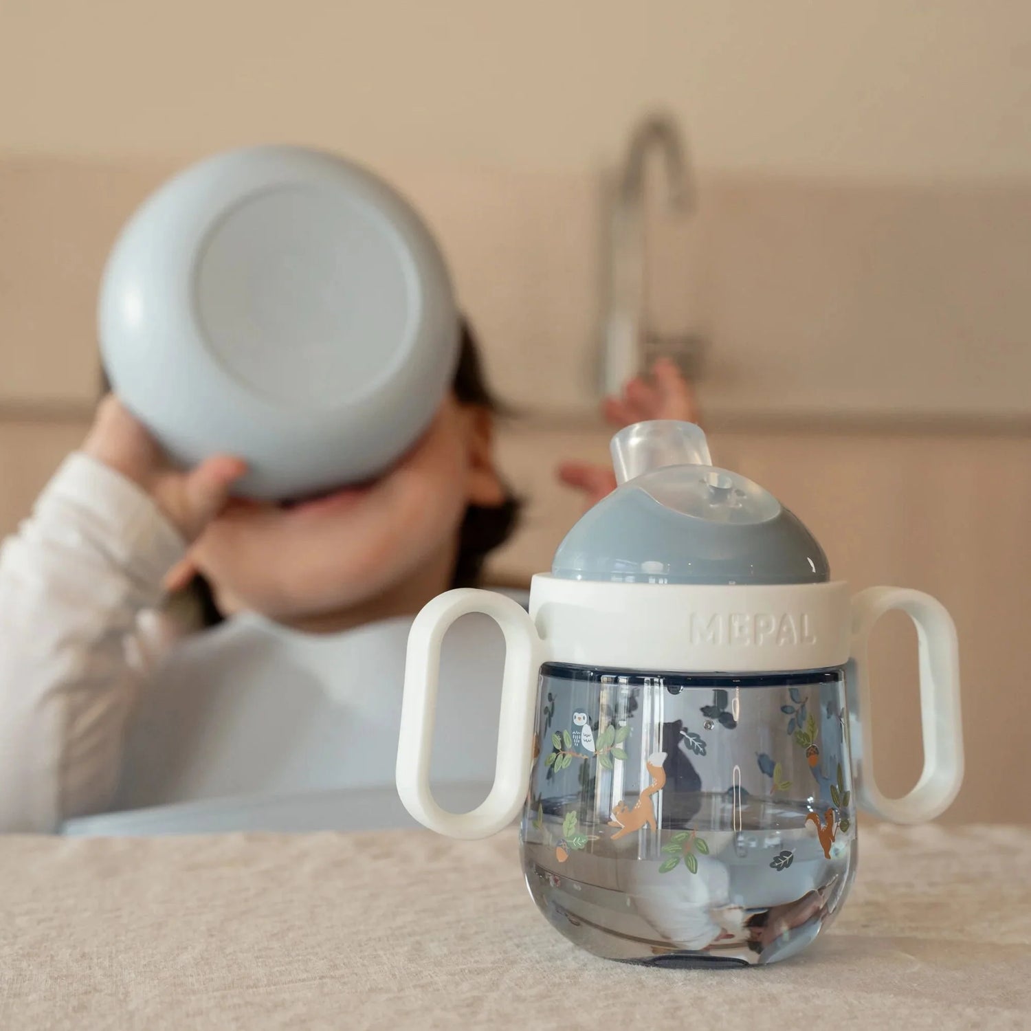 Copo anti-pingos Mio 200 ml Forest Friends