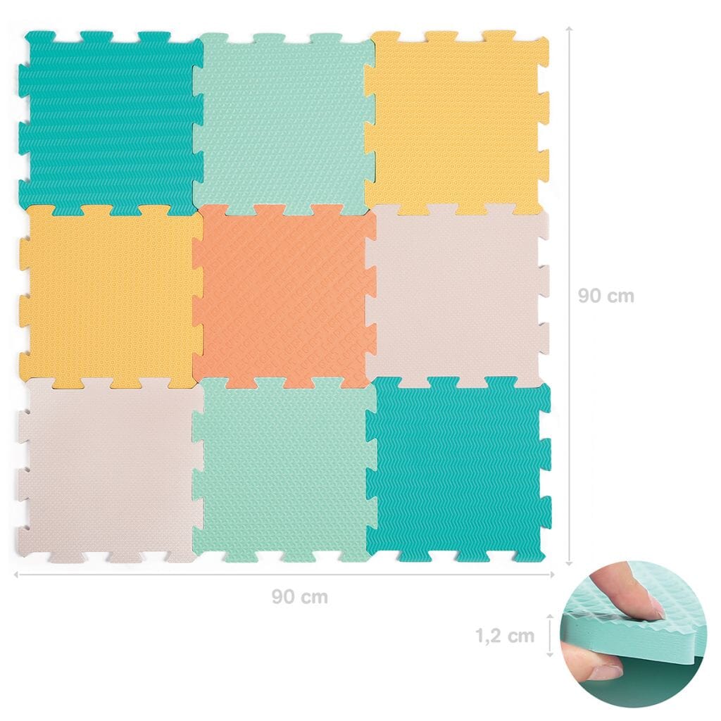 Tapete de espuma TOUCH pastel Toys Ludi