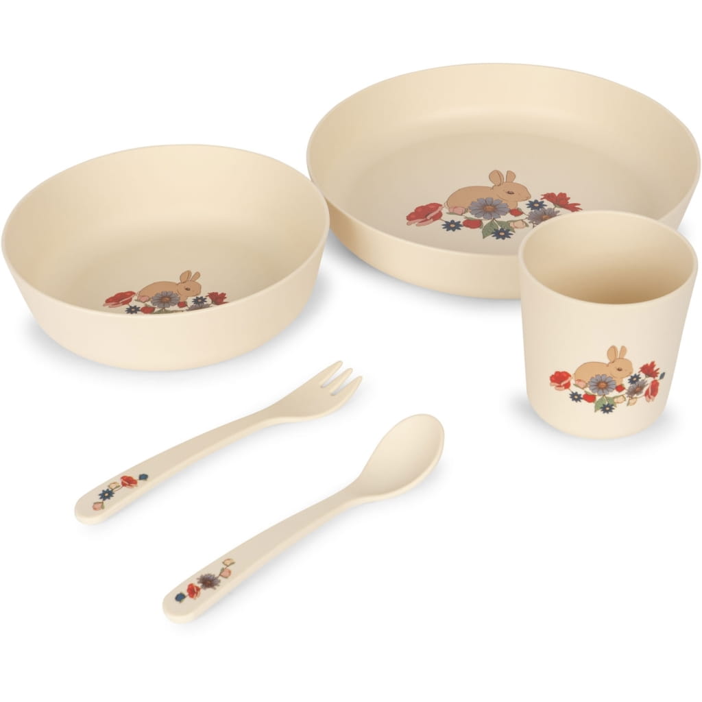 Conjunto de refeição bunny tokki