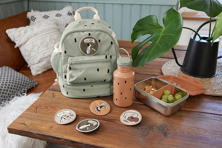 Garrafa aço inoxidável caramel 500 ml dinnerware Lassig