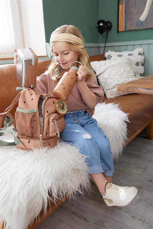 Garrafa aço inoxidável caramel 500 ml dinnerware Lassig