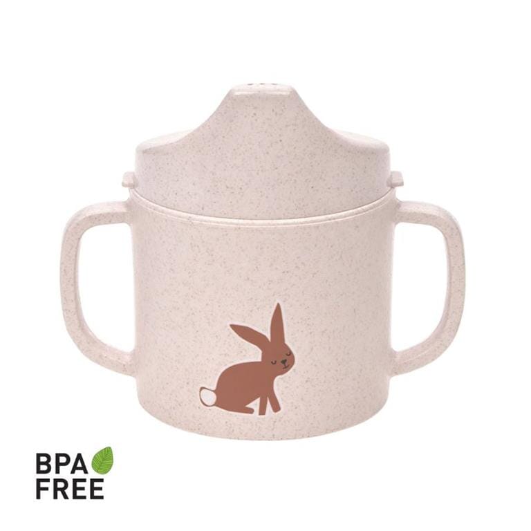 Copo de aprendizagem com pegas coelhinho meal Lassig