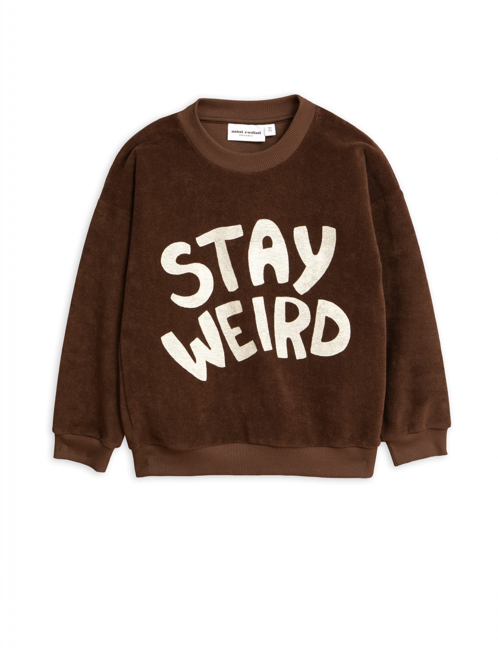 Sweatshirt Stay Weird 4-5 anos (último tamanho)
