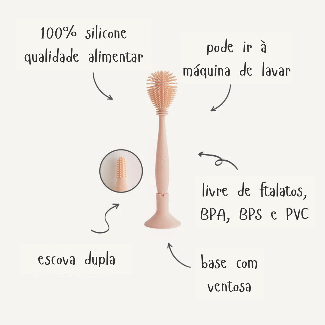 Escovilhão blush p/ biberão