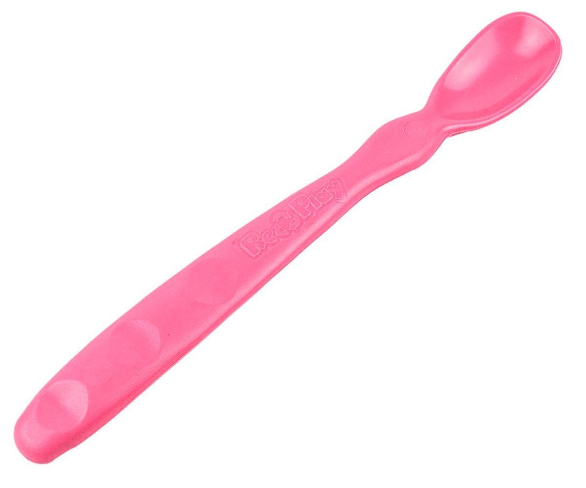 Primeira colher do bebé fucsia dinnerware Re-play Recicled