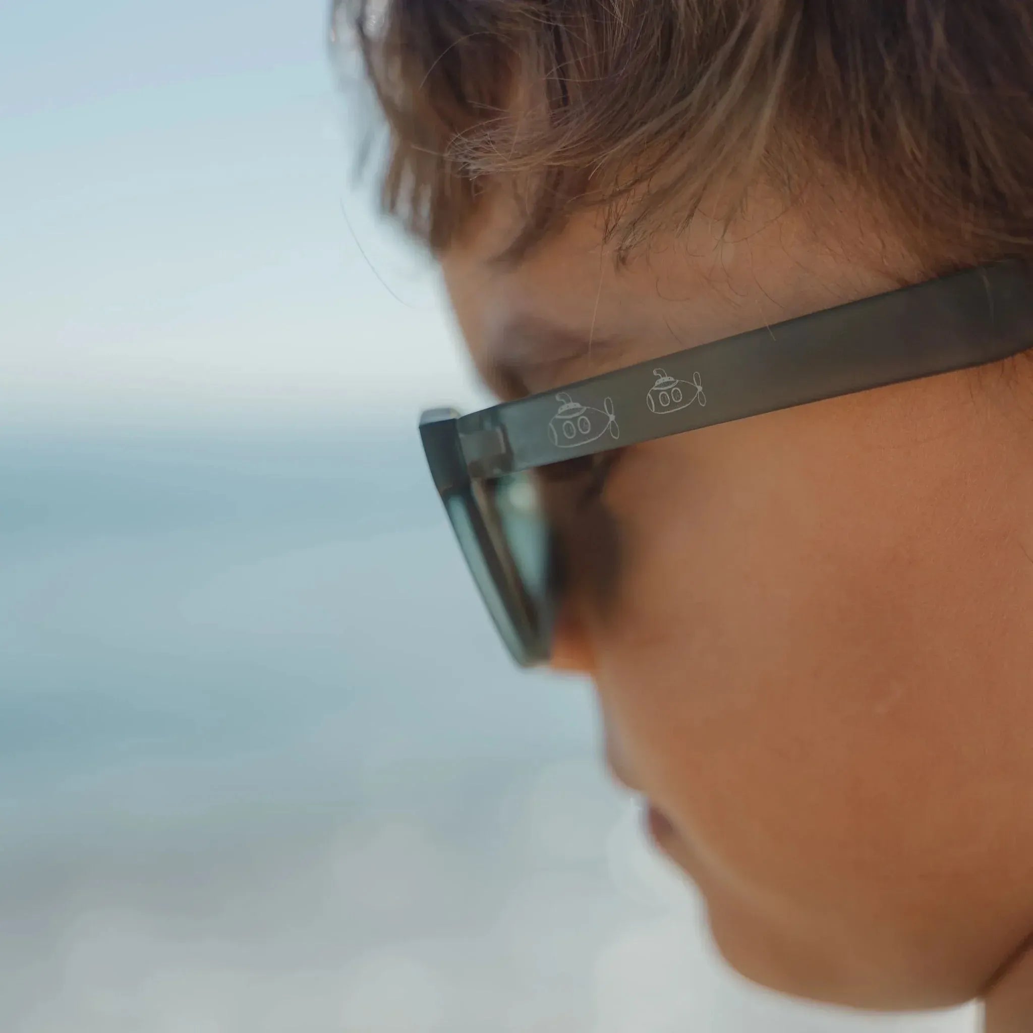 Óculos de sol ocean green 2-4 anos