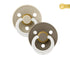 Chupetas BIBS Colour redonda NIGHT vanilla | dark oak pacifier BIBS
