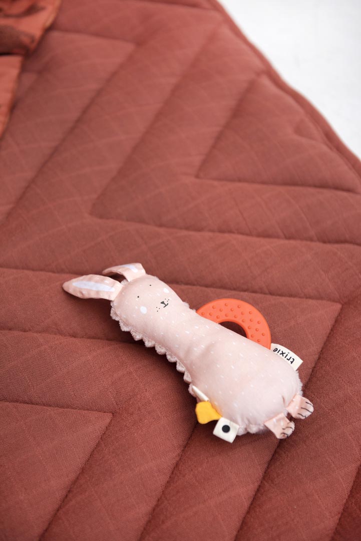 Mini brinquedo de atividades Mrs Rabbit