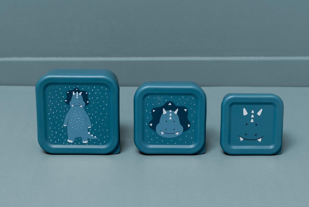 3 lancheiras Mr Triceratops