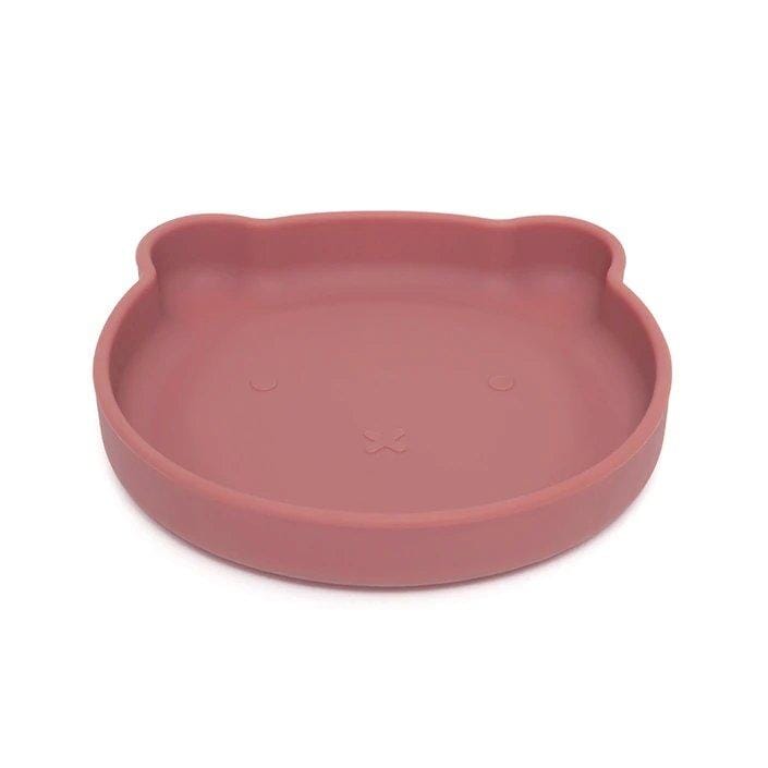Prato com ventosa bear mahogany rose Dinnerware Petit Monkey
