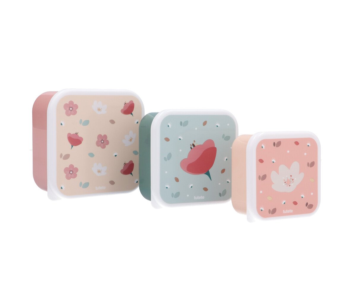 3 lancheiras little garden