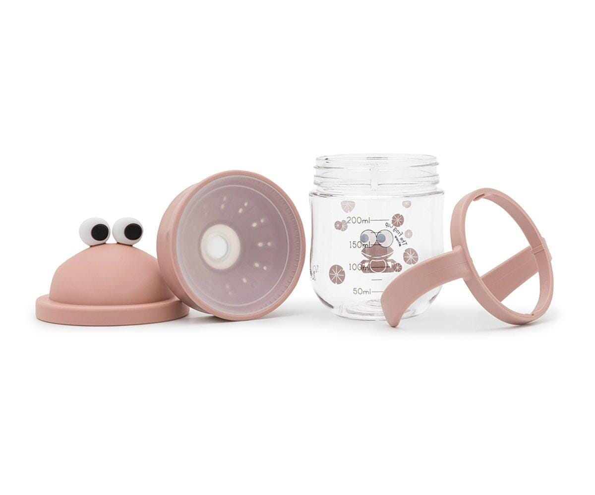 Copo de treino 360º frog rosa Dinnerware Noui Noui