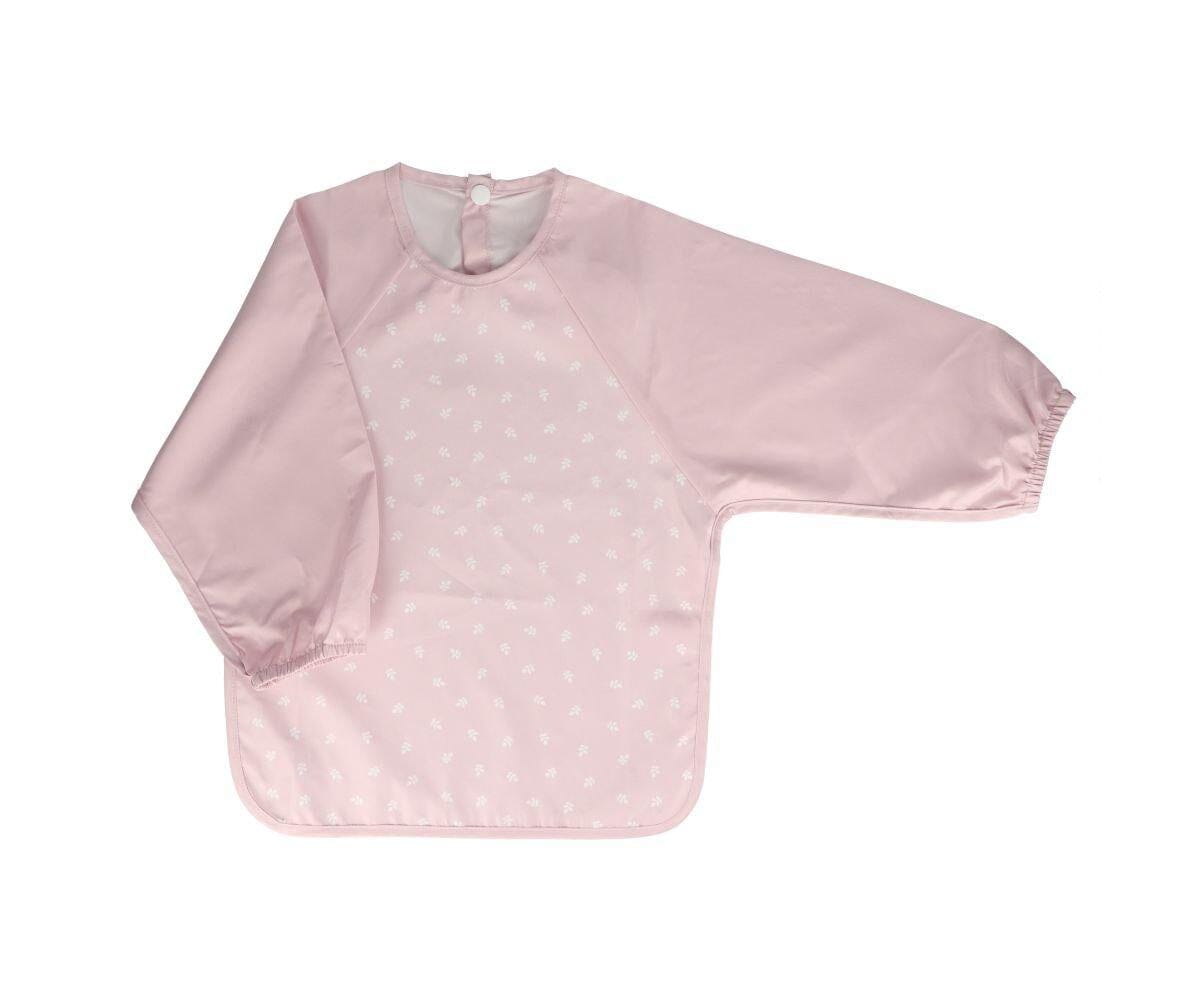 Babete com mangas leaves pink Babete tutete