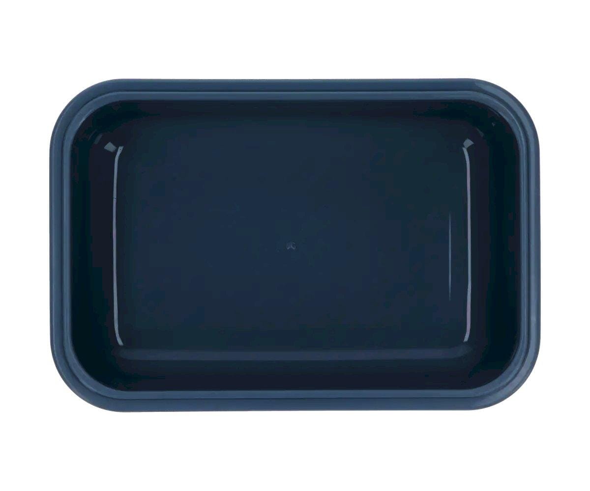 Lancheira bento leaves blue dinnerware tutete
