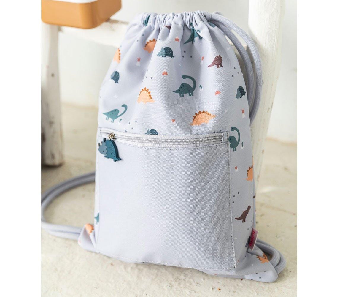 Mochila-saco impermeável dinos Backpack tutete