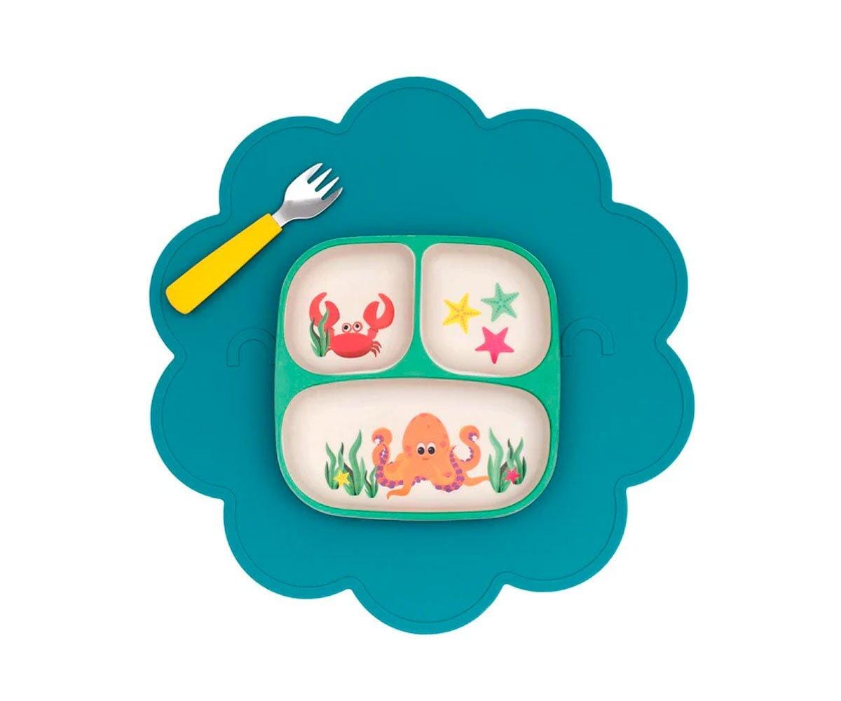 3 talheres Feedie yellow meal we might be tiny