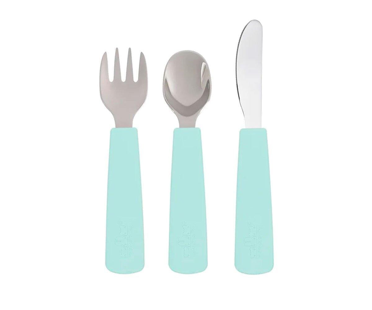 3 talheres Feedie mint meal we might be tiny