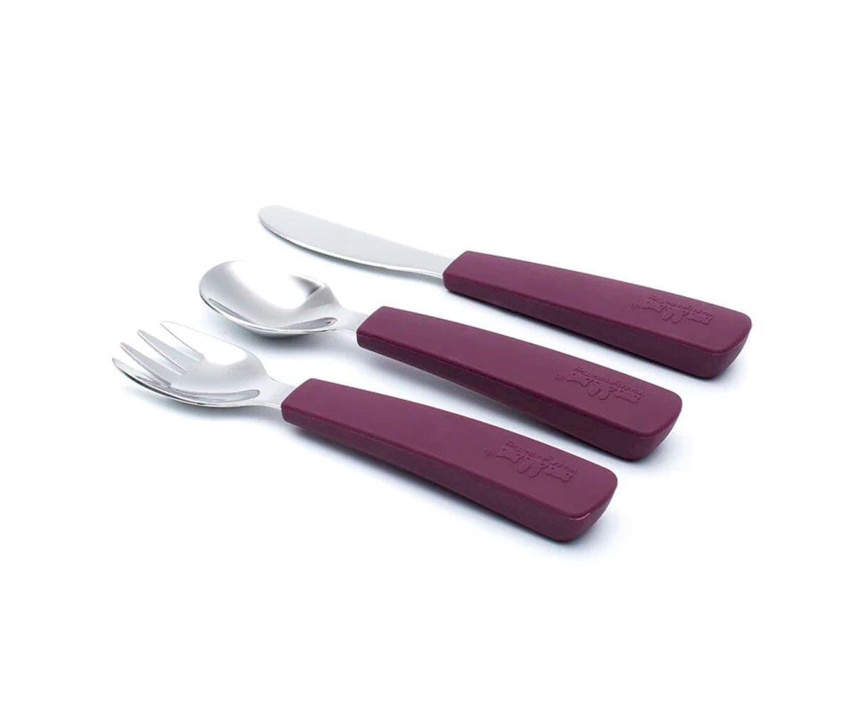 3 talheres Feedie plum meal we might be tiny