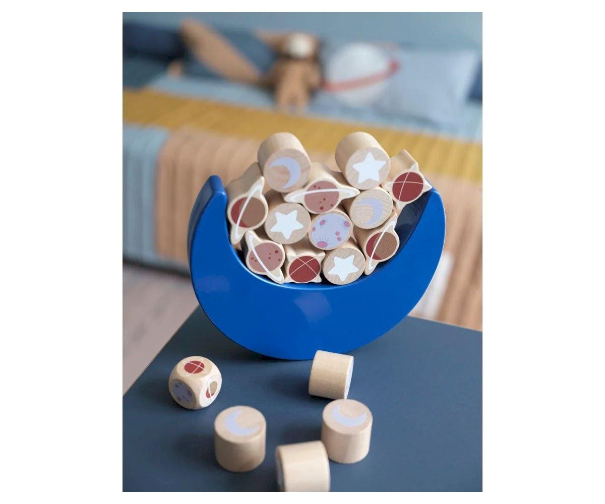 Jogo de equilíbrio espaço +3 anos Toys Fabelab