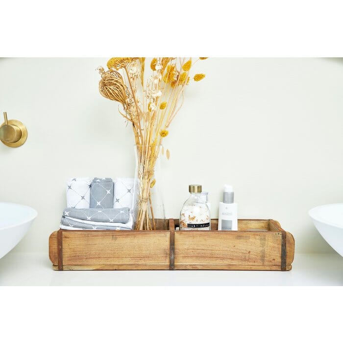 Conjunto 9 musselinas | luvas de banho Louis cinza Muslin Meyco