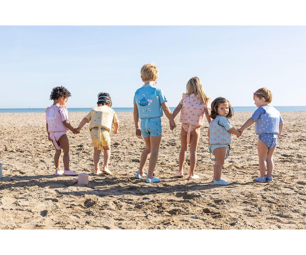 Colete flutuante aprendizagem polvinha