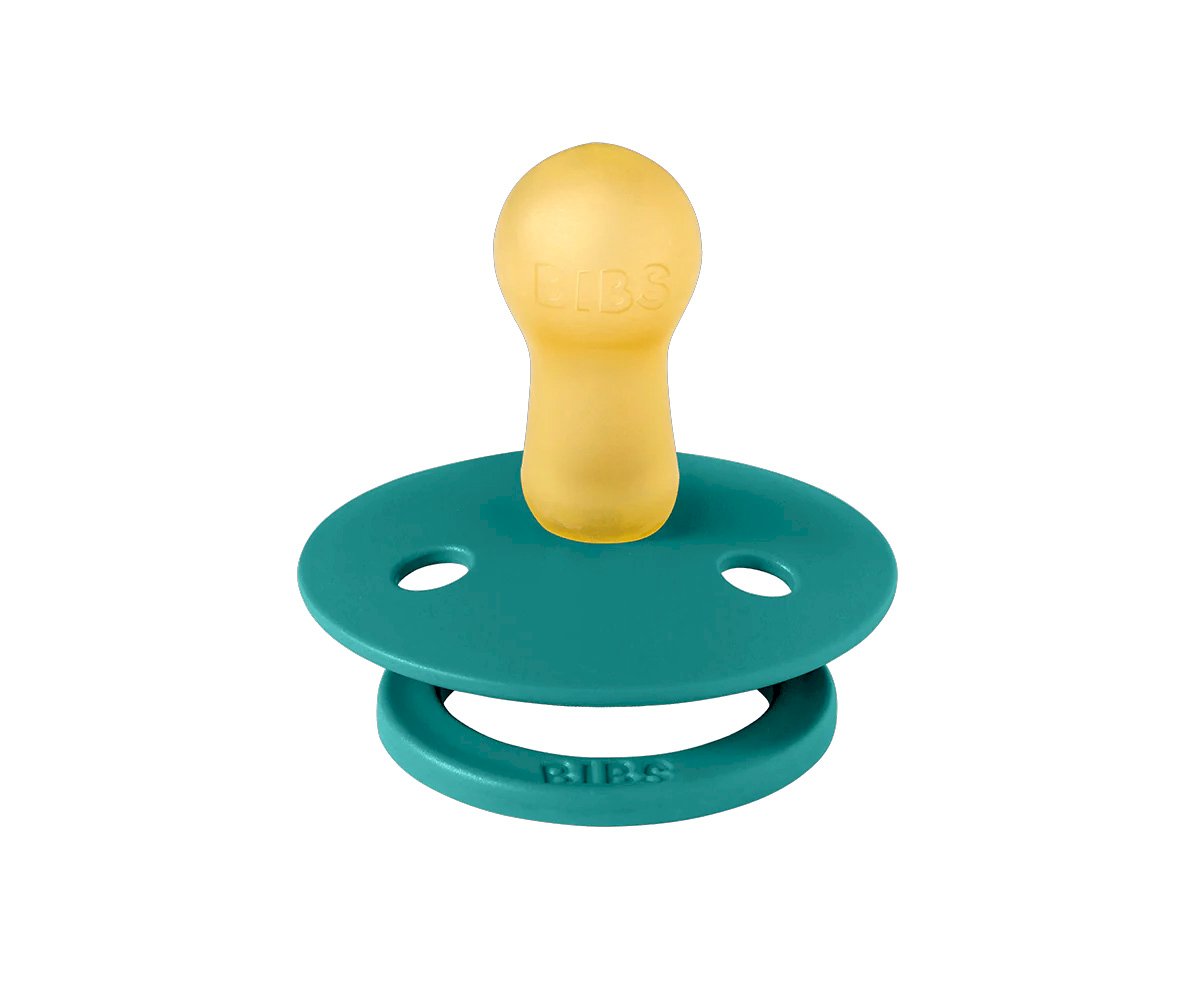 2 chupetas redondas BIBS Colour scuba | taupe