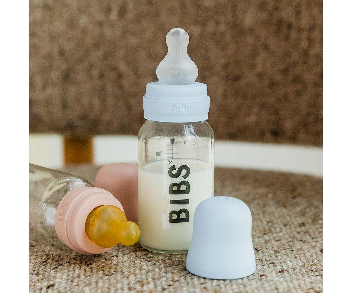 2 tetinas silicone biberão BIBS fluxo médio