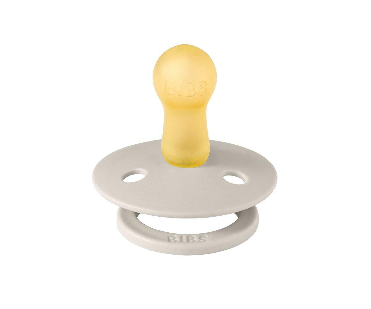 2 chupetas redondas BIBS Studio Colour ladybug blush mix