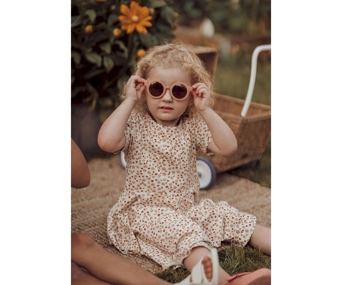 Óculos de sol redondos polarizados sunset 18 meses - 10 anos