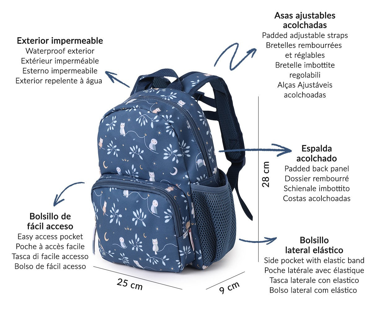 Mochila infantil magical forest