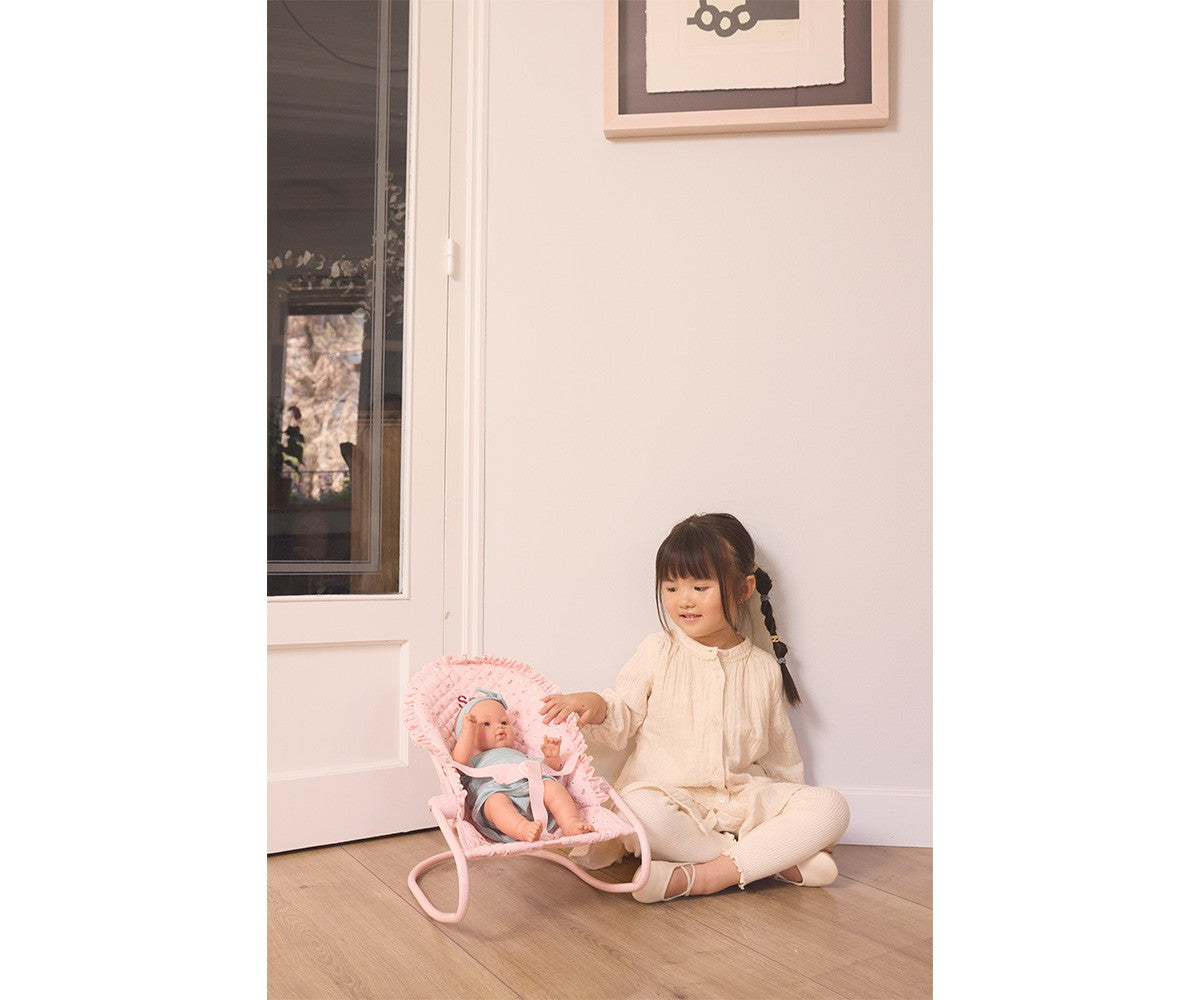 Espreguiçadeira para bonecas Flowers