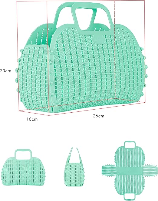 Bolsa plástico retro mint